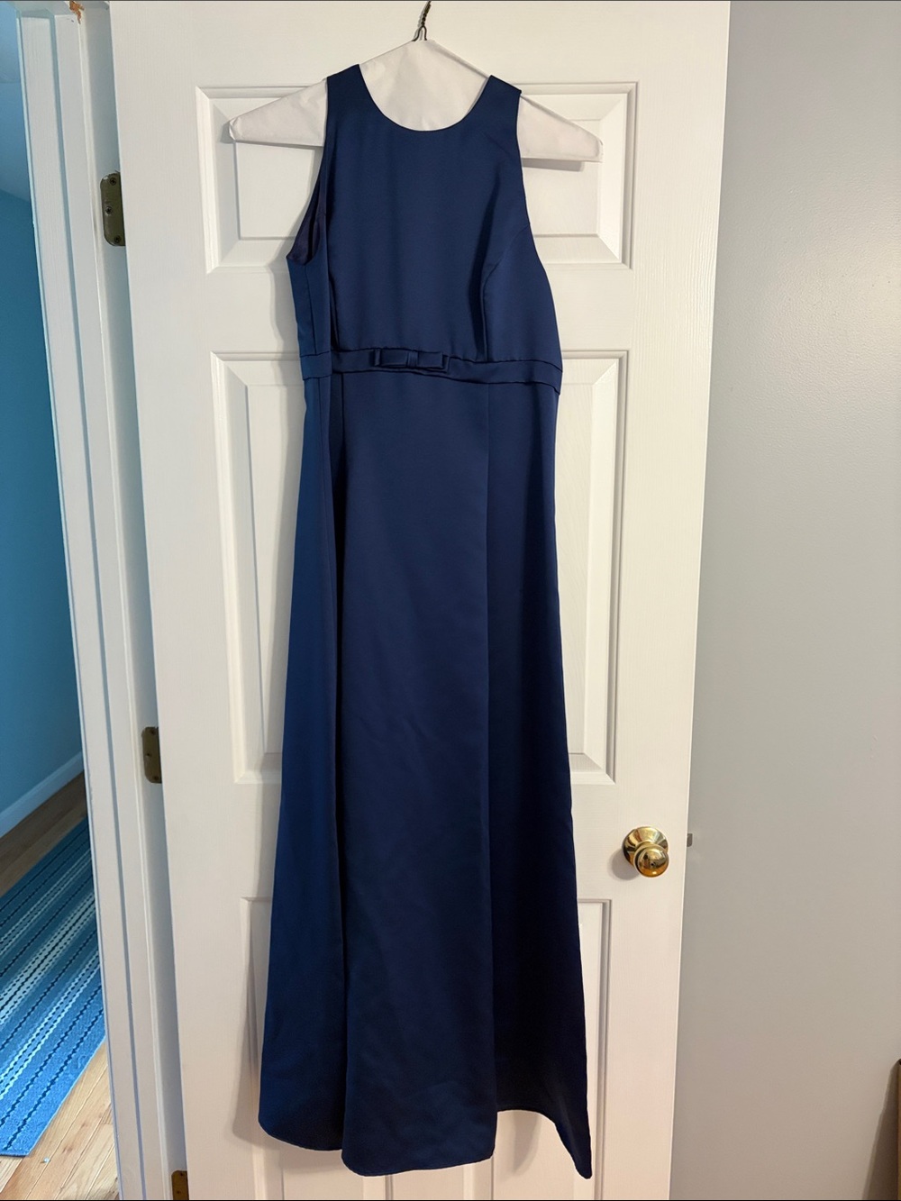 Scott McClintock Navy Blue Maxi Dress